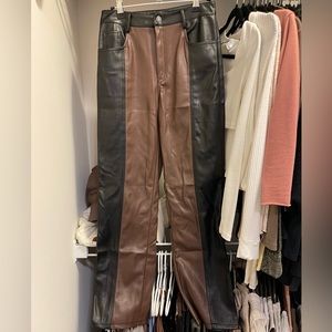 Princess Polly leather pants